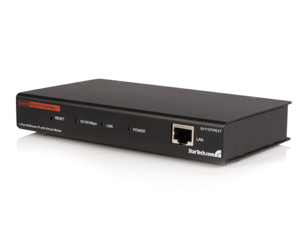 1 Port Server Remote Control IP KVM w/Virtual Media