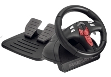 Trust Vibration Feedback Steering Wheel GM-3400 & Test Drive Unlimited