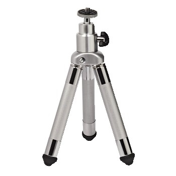 Hama Mini/Table Tripod with Ball Tilt Head "Traveller Mini"; 215 g; Silver image