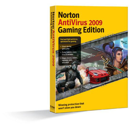 Symantec Norton AntiVirus Gaming Edition 2009 - 1 user/3 pc - Win - Nordic