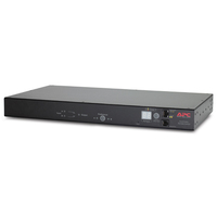 RACK ATS, 20A/208V, 16A/230V, C20 IN, (8) C13 (1) C19 OUT