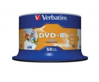 DVD-R  Verbatim 4,7GB 50pcs Spin.WidePS 16x Non-ID