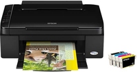 Epson Stylus SX115, 5760 x 1440 DPI, 30 ppm, 15 ppm, Inkjet, 4 pcs, 600 x 1200 DPI