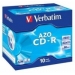 43327/KIT Verbatim CD-R 700MB 80Min 52x 10pk
