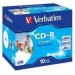 43325/KIT Verbatim CD-R 700MB 80Min 52x 10pk Printable