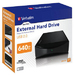 47519 Verbatim 3.5'' External Hard Drive USB 2.0 640GB