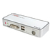 2 Port USB DVI KVM Switch with Audio and Cables