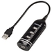 00039776 Hama USB 2.0 Hub 1:4, black
