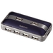 00078495 Hama USB 2.0 Hub 1:7, blue/anthracite