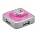 16128/KIT Trust 4 Port USB 2.0 Micro Hub - Pink, 4 Pack