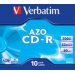 43327/10 Verbatim CD-R Super AZO Crystal