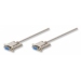301404 Manhattan Null Modem Cable, DB9F to DB9F, 1,8 m