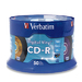 94587 Verbatim Digital Vinyl CD-R™ 80MIN 700MB 52X 50pk Spindle