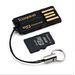 Kingston MicroSD Reader Gen2 w/2GB microSD Card