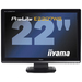 IIYAMA LCD 22" Wide 1680x1050 TN Panel Speakers 2ms Bl. DVI