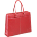 Signature Red Leather Notebook Bag